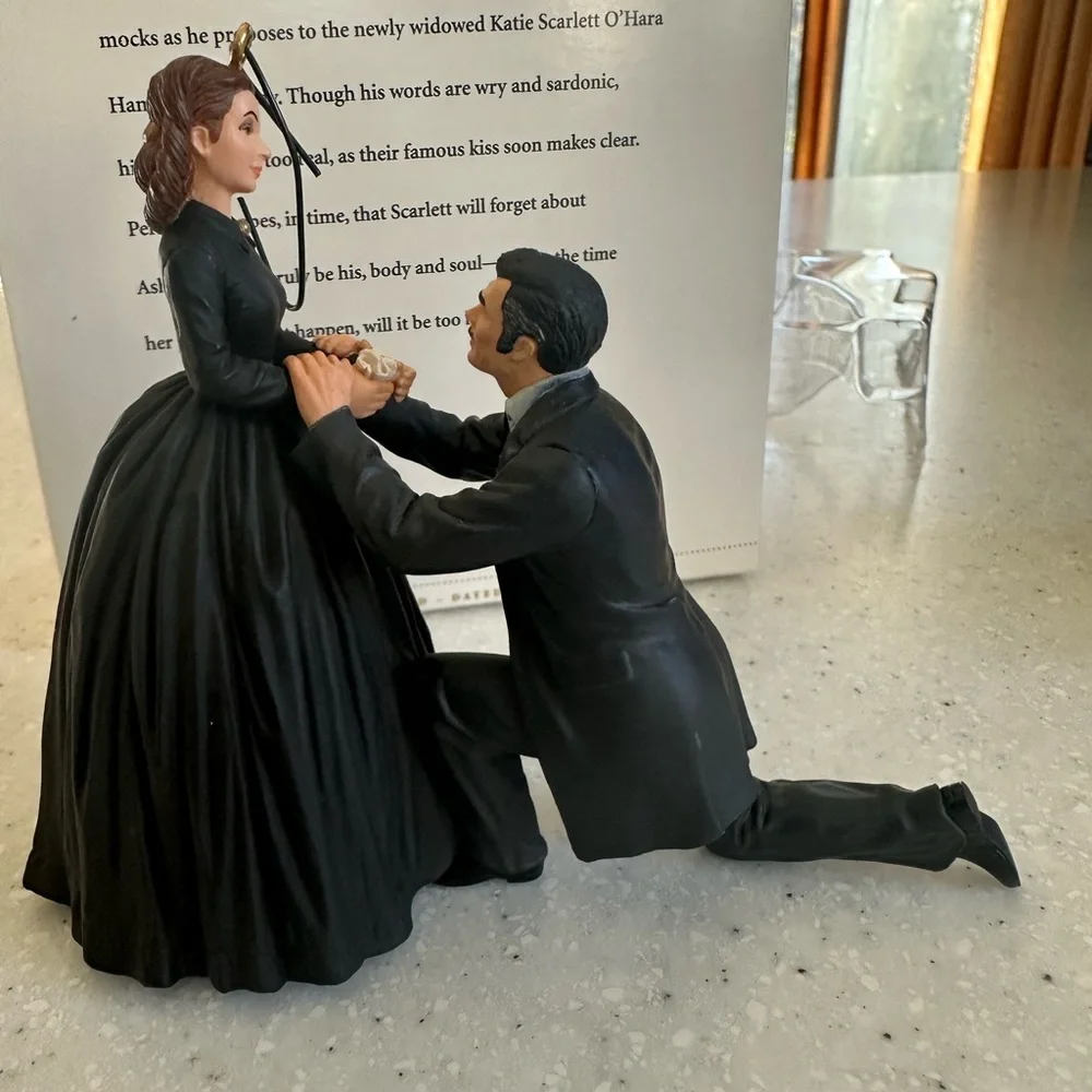 Hallmark Keepsake Scarlett O’Hara & Rhett Butler Christmas Ornament Collectible